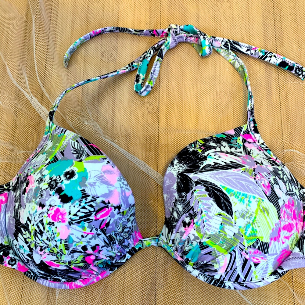 VS 80s Style Bikini Swim Top